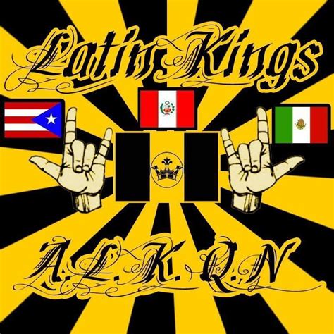 Latin kings colors. May 5, 2012 · What are the latin kings colors? Wiki User. ∙ 2012-05-05 20:10:58. Best Answer. The Almighty Latin King & Queen Nation represent the colors black & gold. Coby Schumm ∙. Lvl 12. ∙ 2022-07-10 ... 
