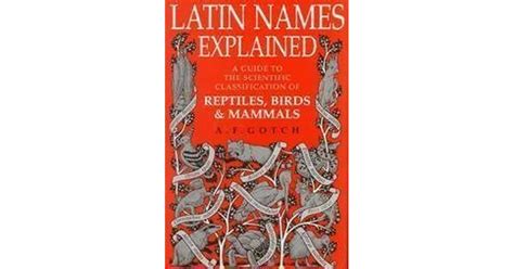 Download Latin Names Explained By Arthur Frederick Gotch