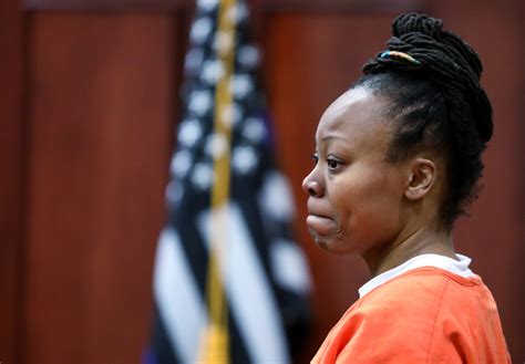Latoshia Daniels, a Little Rock licensed social worker, is accused of killing Brodes Perry. She was in a Collierville court on Tuesday, May 23, 2019.. 