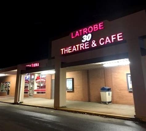Latrobe movie theater. Code expires, and can no longer be used, upon the earlier of 9/30/24 or ‘Inside Out 2’ no longer being available in theaters. Code is only valid for purchase of movie tickets made at Fandango.com or via the Fandango app and cannot be redeemed directly at any theater box office. Limit one per account If lost or stolen, cannot be replaced. 