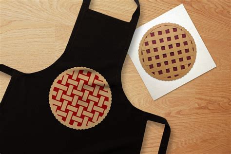 Lattice Crust Pie SVG File Template Etsy