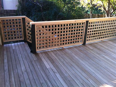 Lattice deck. Diamond Lattice Deck Skirting. Ruth Peterkin / Getty Images. Diamond lattice is a common and classic material used for deck skirting. It's also one of the most cost-effective ways to skirt a deck: 8 feet of plastic diamond lattice is about $16 to $20. Continue to 3 of 15 below. 03 of 15. 