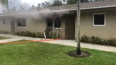 Lauderdale Lakes home of 7 people catches on fire overnight