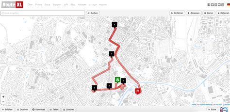 Laufroutenplaner App