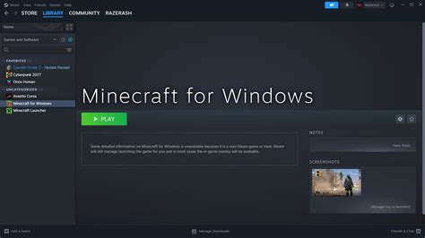 Launch minecraft bedrock through steam.  I launch Steam While Minecraft isn�...