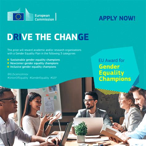 Launch of the EU Award for Gender Equality Champions