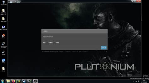 Launcher sign in button does nothing Plutonium