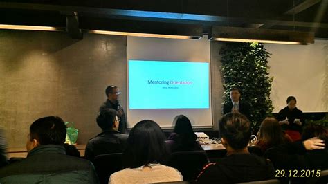 Launching Mentoring 1-1 2016 KisStartup