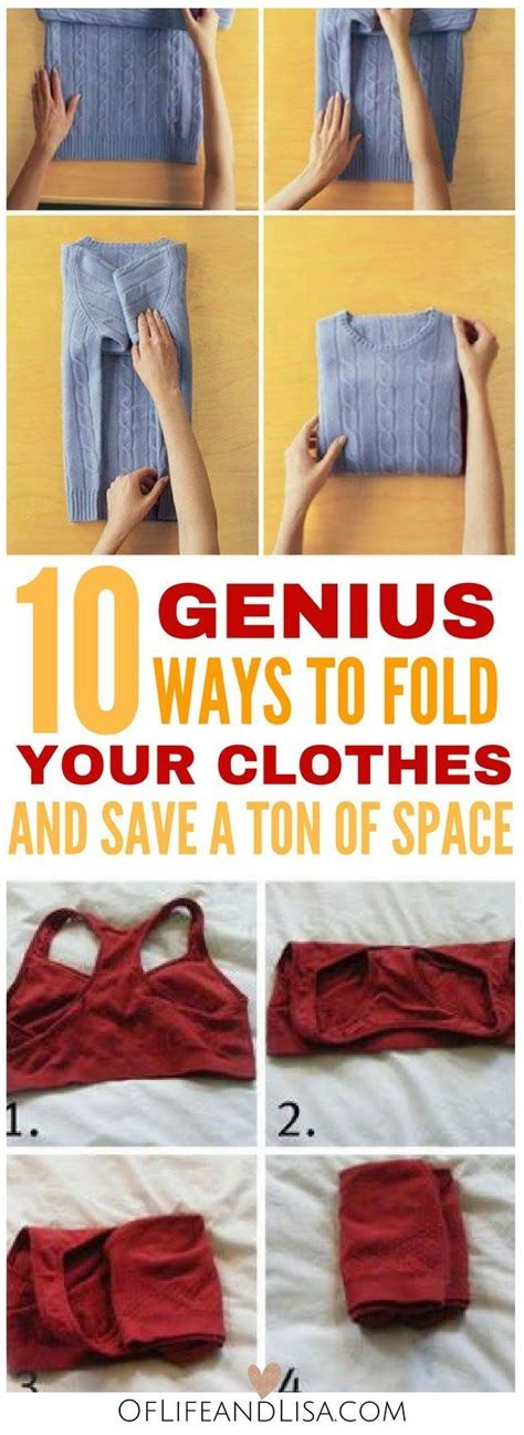 Laundry Folding and Space Saving Hacks [Tidy Up Your Life]