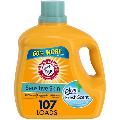 Laundry detergent for sensitive skin. Overall, Gain’s Ultra high efficiency laundry detergent raises a high concern level regarding developmental and reproductive toxicity, and it raises a moderate concern level concer... 