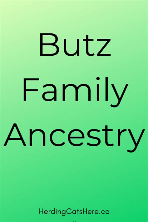 Laura Chenworth/Robert A. Butz - Genealogy.com