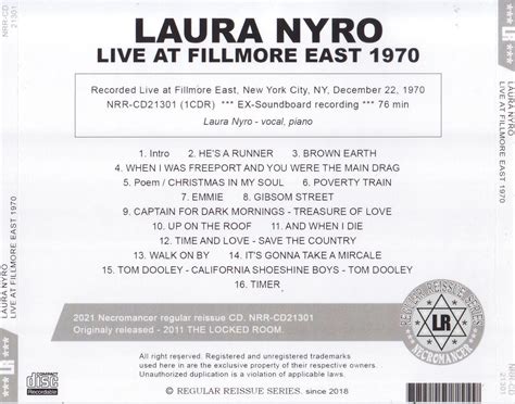 Laura Nyro - Emmie (Live at Fillmore East 1970)