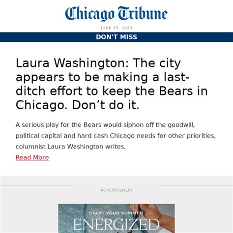 Laura Washington: The city appears to be making a last-ditch effort to keep the Bears in Chicago. Don’t do it.