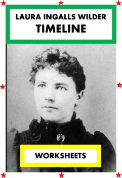 Laura ingalls wilder biography timeline worksheet