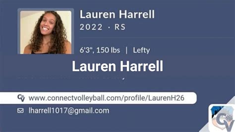 Lauren harrell volleyball. Kinzley Brown-Riggins. OH, OPP, MB - 6' 2" - 4.00 GPA. HS 2024 from Fort Worth, TX. University of Illinois at Chicago. NCAA D1 - Women's Volleyball. Verbally Committed. 