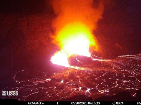 Lava java webcam.  According to Native Hawaiian tradition, Halemaʻumaʻ...