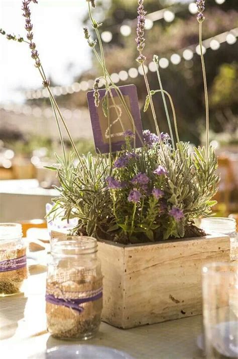 Lavender Centerpieces Provence