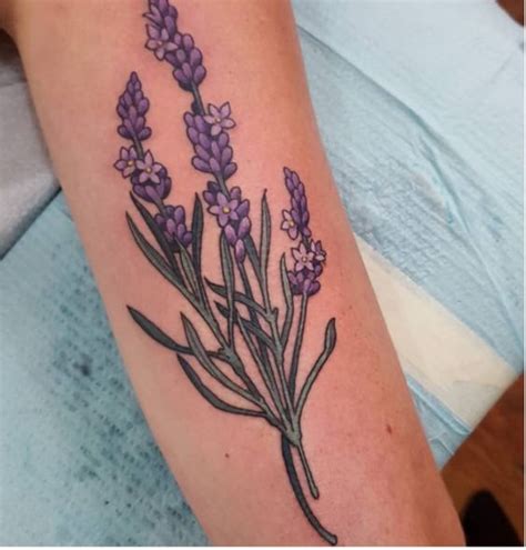 Lavender Tattoo Meaning And 40 Most Beautiful Ideas For …