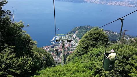 Laveno Mombello, la città e la funivia del Lago Maggiore