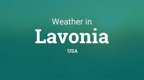 Lavonia weather. Rain? Ice? Snow? Track storms, and stay in-the-know and prepared for what's coming. Easy to use weather radar at your fingertips! 