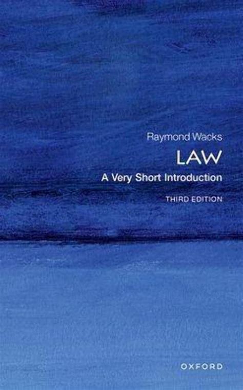 Read Law: A Very Short Introduction