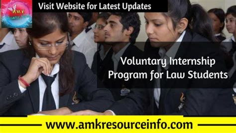 Law Commission of India offer Voluntary Internship Program for …