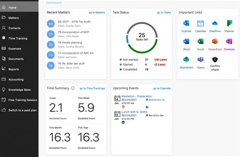 Law Practice Management Software Pricing Matter365