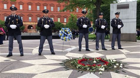 Law enforcement, government officials gather to memorialize 13 fallen officers