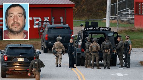 Law enforcement swarms parts of Maine as manhunt for suspected Lewiston gunman continues