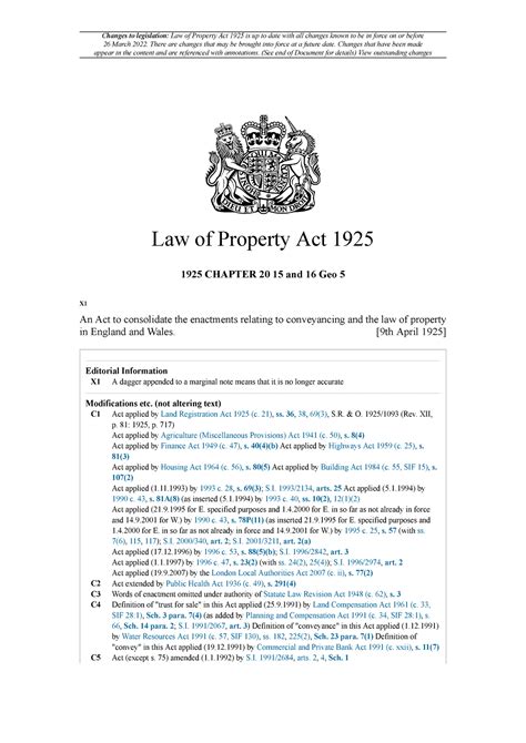 Law of Property Act 1925 - legislation.gov.uk