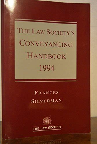 Law society conveyancing handbook 18th edition. - Untersuchungen zu den frauenstatuen des ptolemäischen ägypten.