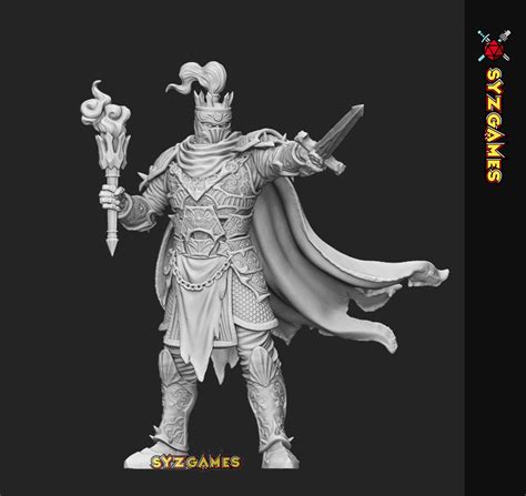 Lawful Paladin Dragonlance Fantasy Miniature D&D Pathfinder …