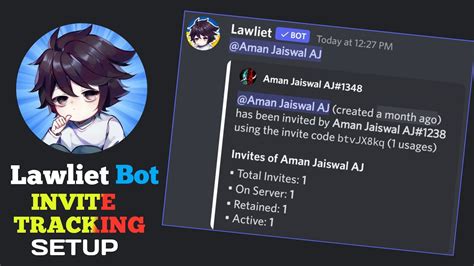 Lawliet bot invite. The InviteManagement bot does exactly what it says on the tin! It allows you to manage members of your guild by looking at their invites. For support join our Discord support server. IMPORTANT Due to the way Discord handles invites, the bot will only start tracking invites once it is added to a server. Currently watching over 17000 guilds with ... 