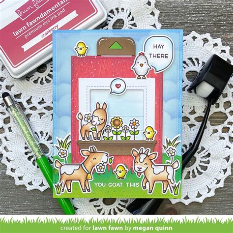 Lawn Fawn Clear Stamps - You Goat This - HobbyResort