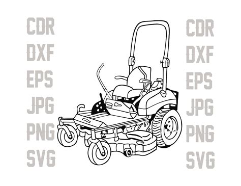 Lawn Mower Printable - Etsy