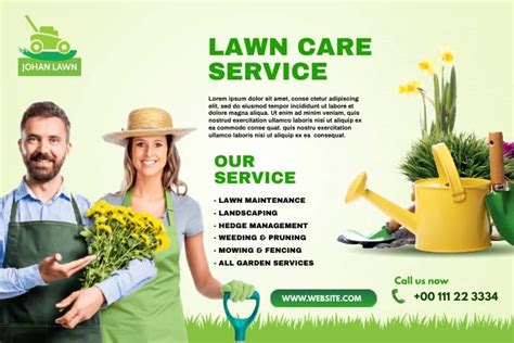 Lawn Service Banner - Etsy