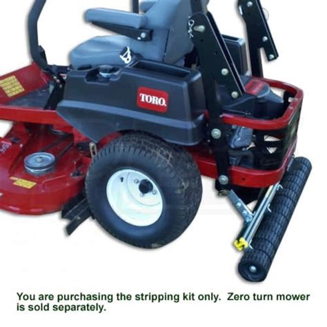 Zero turn store striping roller