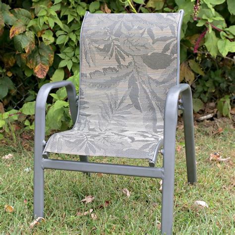 Lawn chair replacement fabric.  Order free samples, watch installation tuto...