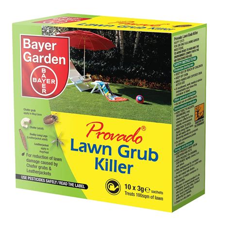 Lawn grub killer. BioAdvanced 24 Hour Grub Killer Plus granules is an excellent turf rescue formula that delivers overnight results! This 10 lb bag treats 10,000 square feet and kills grubs through contact, delivering overnight results. 24 Hour Grub Killer also kills Ants, Armyworms, Billbugs, Chinch Bugs, Crickets, Cutworms, Earwigs, Grasshoppers, Leafhoppers, Millipedes, Mole Crickets, Pillbugs, Scorpions ... 
