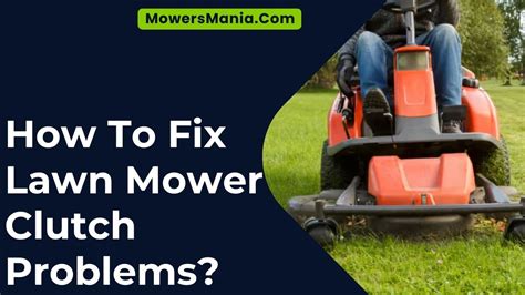 Lawn mower clutch problems.  Local Landscaping Lawn Services in Greenbrie...