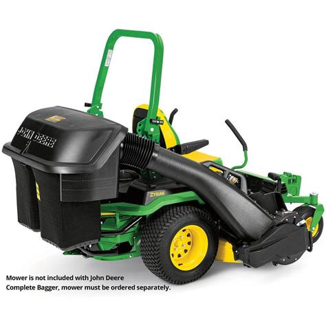 Lawn mower with bagger. Jan 17, 2024 ... Learn how to easily install a material collection system, bagger, to a John Deere riding lawn mower. In this video we install a BUC10284 ... 