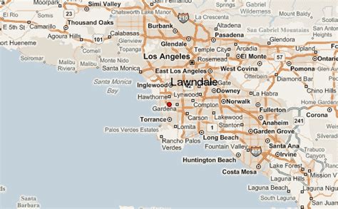 Lawndale Map - South Bay, Los Angeles, United States - Mapcarta