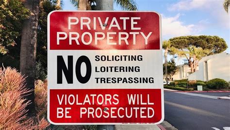 Laws For Posting No Trespassing Signs - Encyclopedia.com