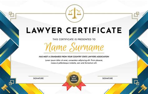 Lawyer certificate. Things To Know About Lawyer certificate. 