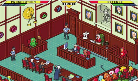 Lawyer game. Oct 19, 2023 · In this online game, students run their own firm of lawyers who specialize in constitutional law. They decide if potential clients have a right, match them with the best lawyer, and win the case. The more clients they serve and the more cases they win, the faster their law firm grows. 