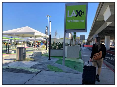 Lax-it. At LAX, Uber, Lyft, and taxi riders are required to walk or take a shuttle to a lot near the airport (LAX-IT) to hail a ride. It's usually very crowded in ... 