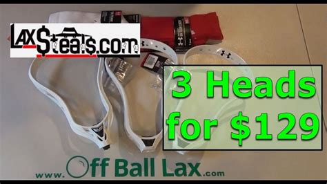 Laxsteals. Years ago, when my boys first started playing lacrosse, we found this website. It showcases one lacrosse item a day, usually at a really great price.... 