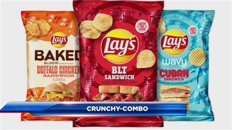 Lay’s unveils 3 new sandwich-flavored chips — including wavy Cuban