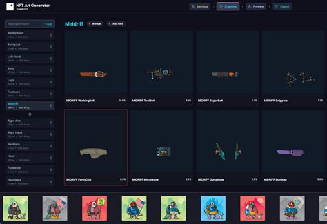 Layered art generator.  NFT Art Generator Our no-code NFT Art Generator empowers artis...