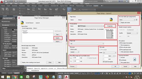 Layout Page setup in Autocad Print setup in Autocad Public N Engineers